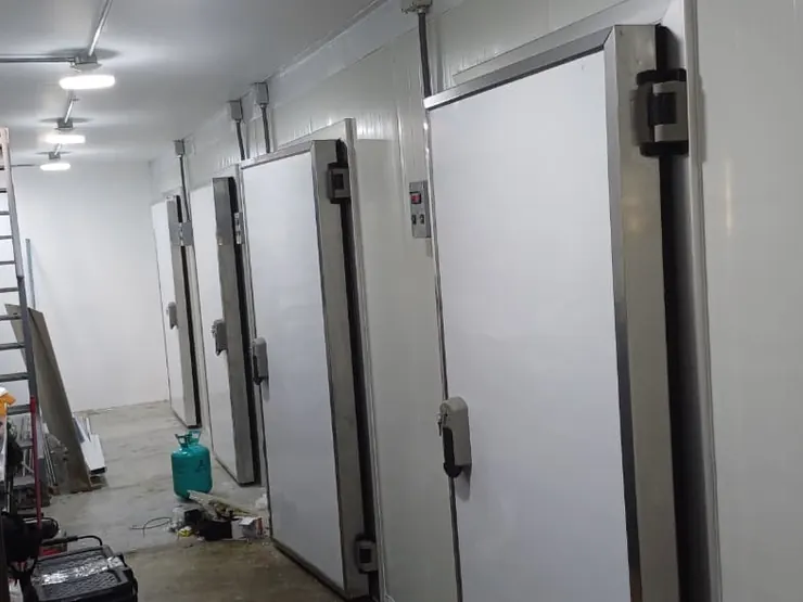 Cámaras y cuartos fríos instalados por Kaiser Frío Industrial
