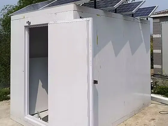 Cuarto fr&iacute;o con campo solar fabricado por Kaiser Frío Industrial