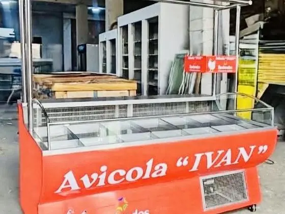 Mostrador abierto a la medida fabricado por Kaiser Frío Industrial
