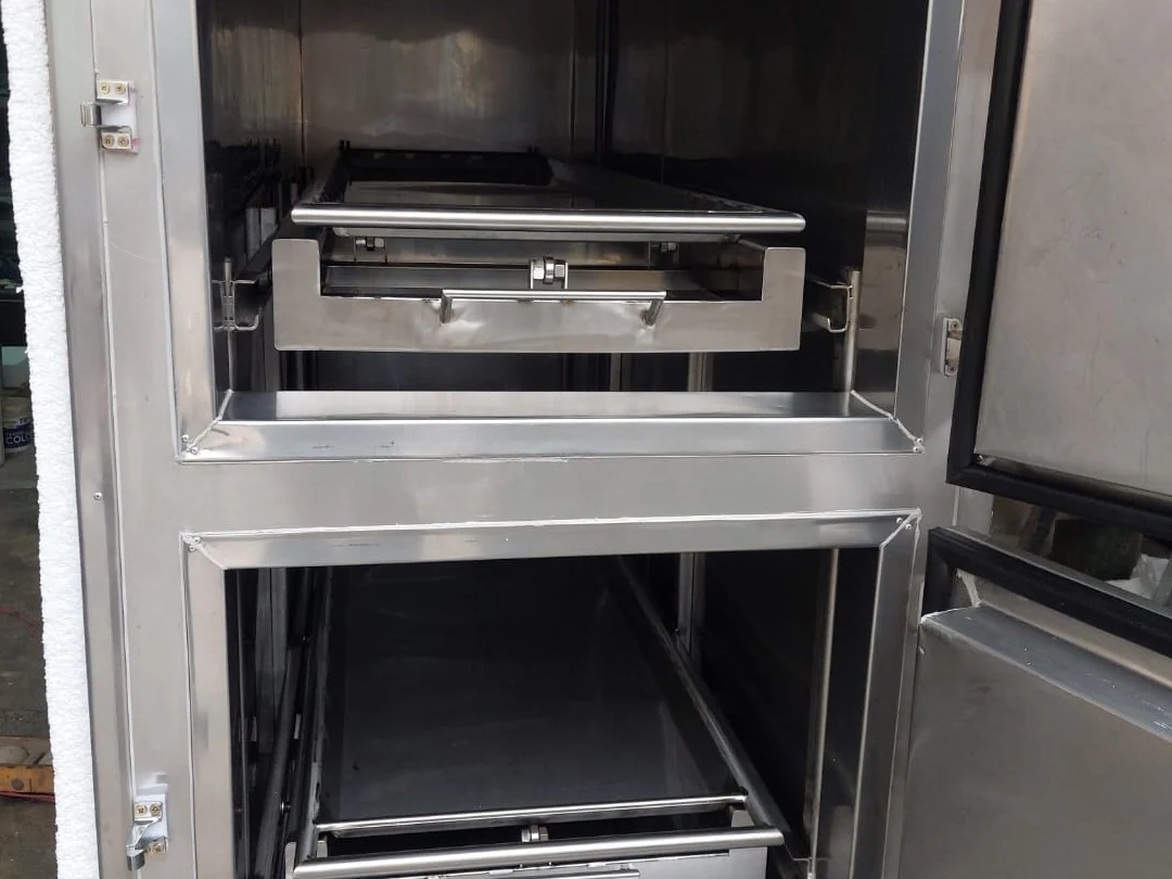 Cámara mortuoria de dos cuerpos fabricada por Kaiser Frío Industrial